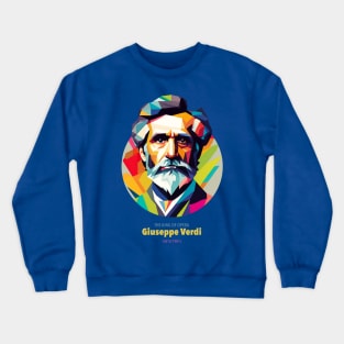 Giuseppe Verdi in WPAP Crewneck Sweatshirt